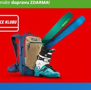 Skialpový batoh