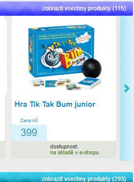 Hra Tik Tak Bum junior