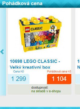 10698 LEGO CLASSIC - Velký kreativní box