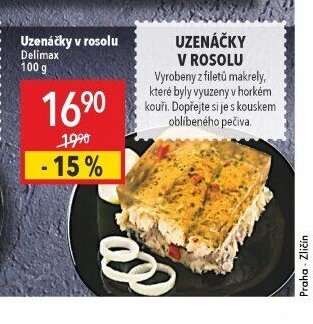Uzenáčky v rosolu Delimax
