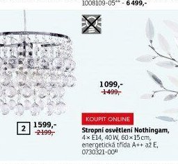 Stropní osvětlení London 40cm - ASKO akcniletaky.com