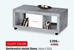 Konferenční stolek Stone - ASKO akcniletaky.com