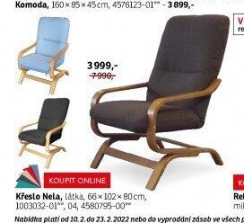 Křeslo Nela - ASKO akcniletaky.com