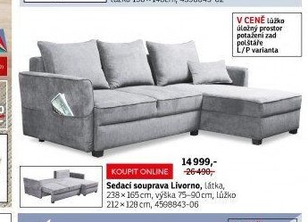 Sedací souprava Livorno - ASKO akcniletaky.com