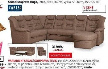 Variabilní sedací souprava ELVIS - ASKO akcniletaky.com