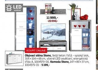 Obývací stěna Stone - ASKO akcniletaky.com