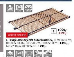 Pevný lamelový rošt ASKO Multiflex - ASKO akcniletaky.com