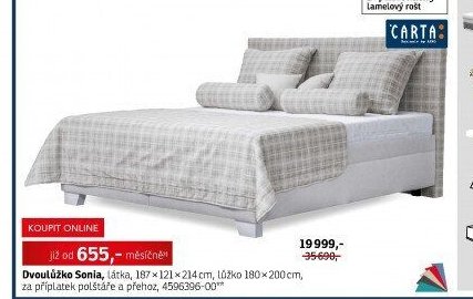 Dvoulůžko Sonia - ASKO akcniletaky.com