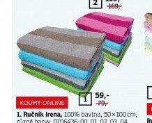 Ručník Irena, Osuška Irena - ASKO akcniletaky.com