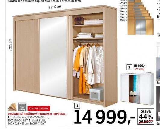 Variabilní skříňový program Imperial - ASKO akcniletaky.com