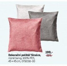 Dekorační polštář Sinalco - ASKO akcniletaky.com
