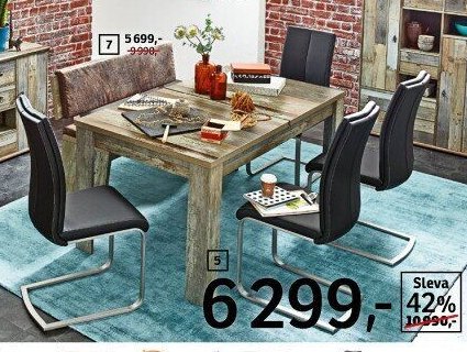 Jídelní set (stůl a židle) - ASKO akcniletaky.com
