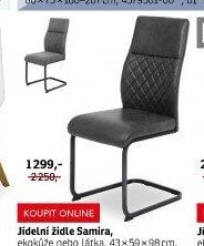 Jídelní židle Samira - ASKO akcniletaky.com