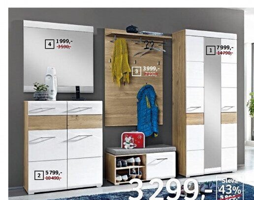 Předsíňová stěna Funny - ASKO akcniletaky.com