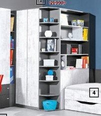 Rohová šatní skříň Tablo - ASKO akcniletaky.com