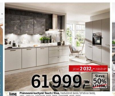 Plánovaná kuchyně Touch / Riva - ASKO akcniletaky.com