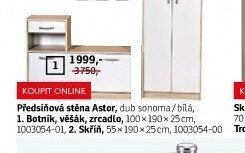 Předsíňová stěna Astor - ASKO akcniletaky.com