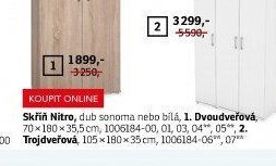 Skříň Nitro - ASKO akcniletaky.com