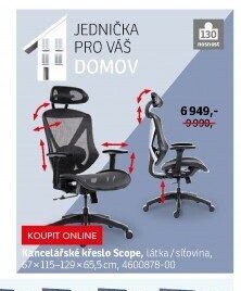 Kancelářské křeslo Scope - ASKO akcniletaky.com