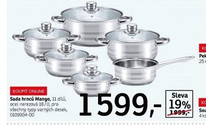 Sada hrnců Mango - ASKO akcniletaky.com