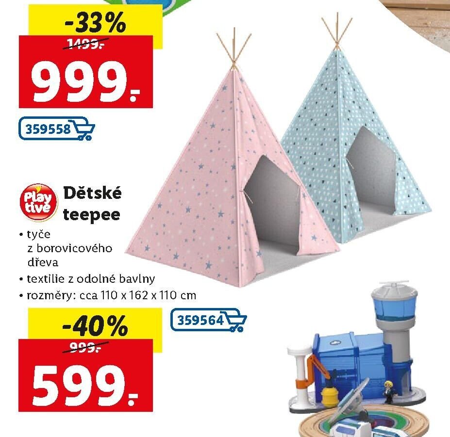 Dětské teepee