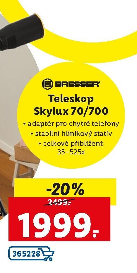 Bresser Teleskop Skylux 70/700