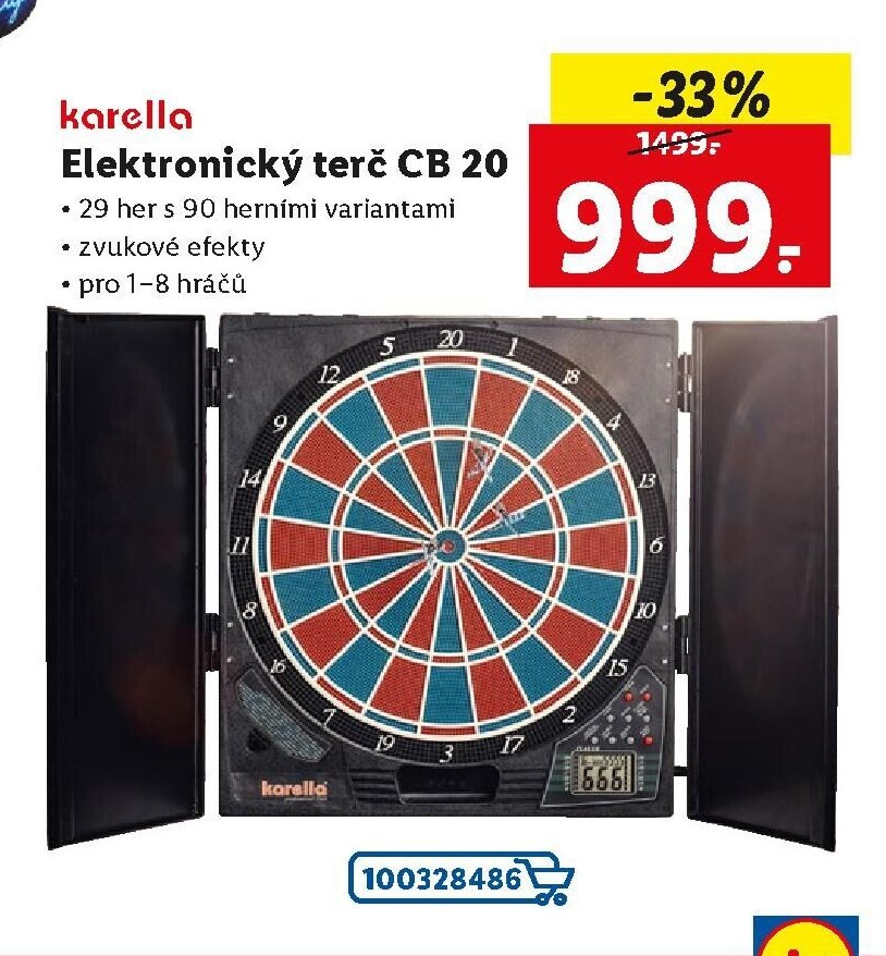 Karella Elektronický terč CB 20