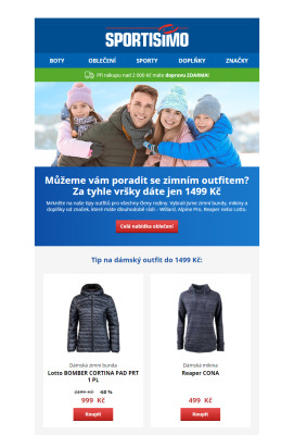 akční leták Sportisimo 10.2.2022-15.2.2022