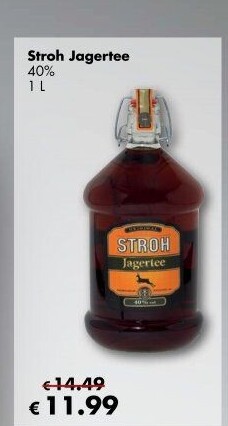 Rum Jagertee Stroh