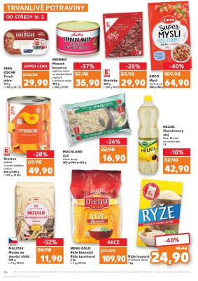 akční leták Kaufland 16.2.2022-22.2.2022