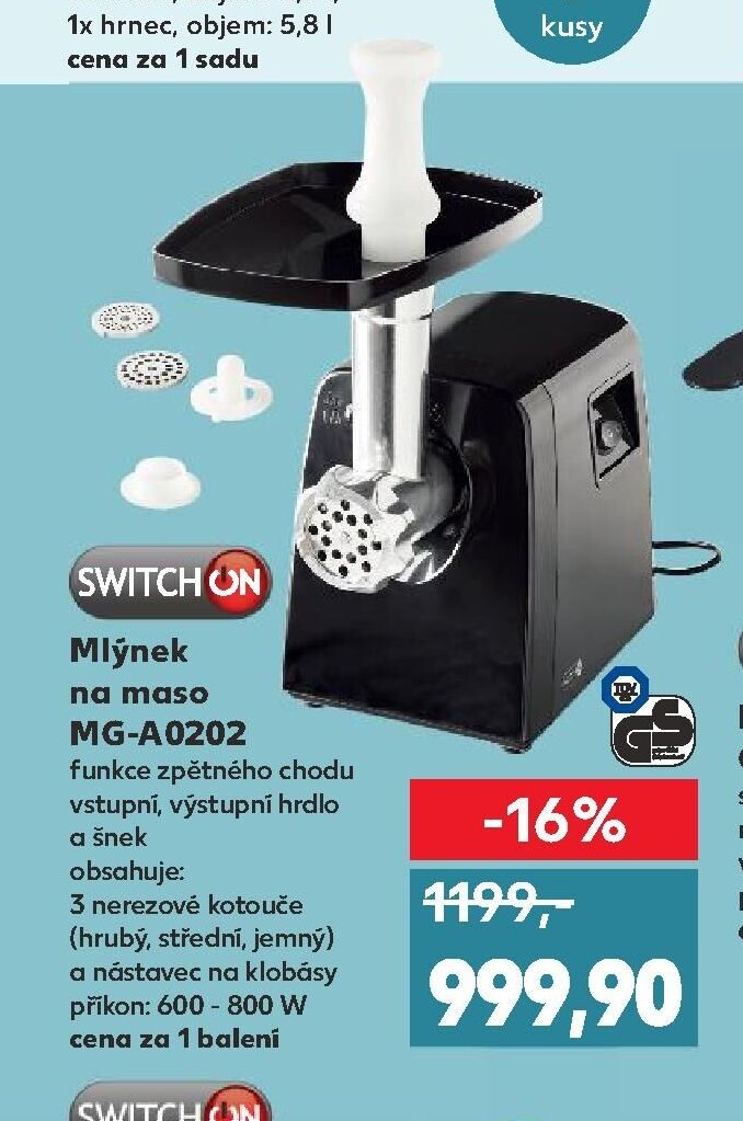 Mlýnek na maso MG-A0202