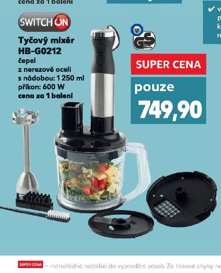 Tyčový mixér HB-G0212