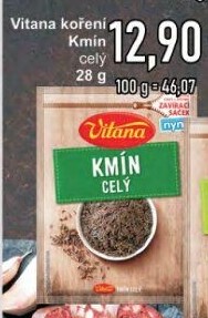 Koření Kmín celý Vitana
