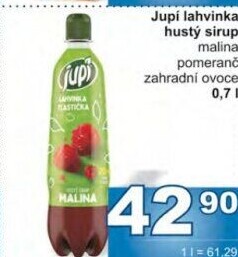 Sirup Superhustý Jupí