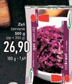 Zelí červené sterilované Machland