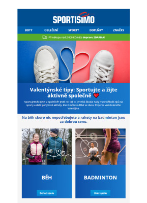akční leták Sportisimo 14.2.2022-19.2.2022