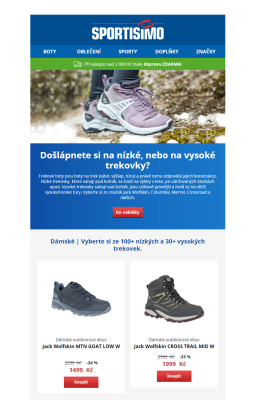 akční leták Sportisimo 13.2.2022-18.2.2022