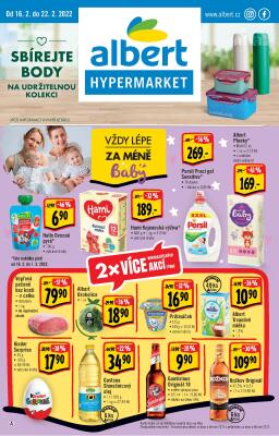 akční leták Albert 16.2.2022-22.2.2022