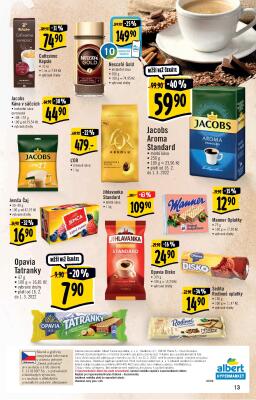 akční leták Albert 16.2.2022-22.2.2022