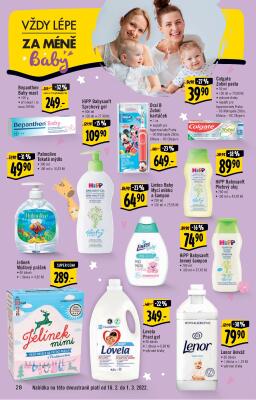 akční leták Albert 16.2.2022-22.2.2022