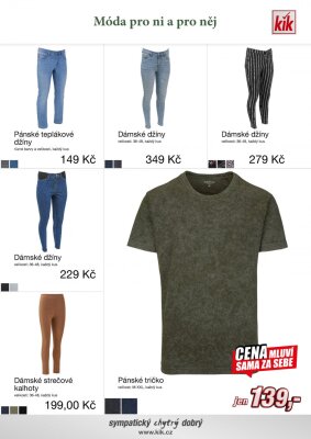 akční leták Kik textil 14.2.2022-28.2.2022