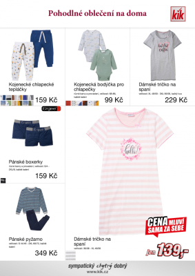 akční leták Kik textil 14.2.2022-28.2.2022