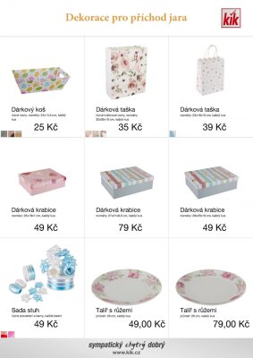 akční leták Kik textil 14.2.2022-28.2.2022