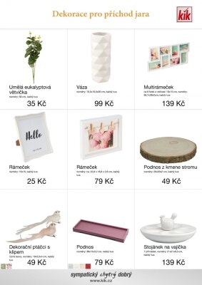akční leták Kik textil 14.2.2022-28.2.2022