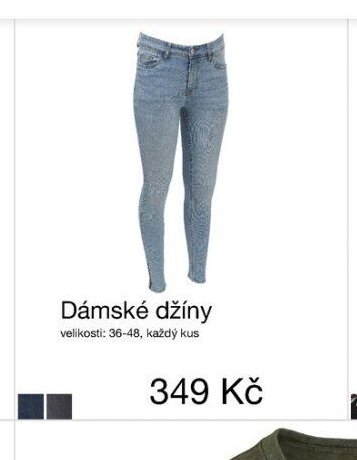 Dámské džíny