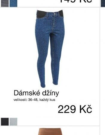 Dámské džíny