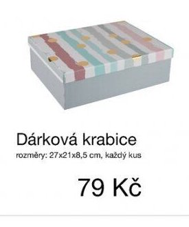 Dárková krabice