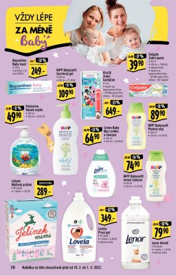 akční leták Albert 16.2.2022-22.2.2022