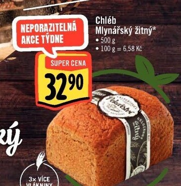 Chléb Mlynářský žitný Albert