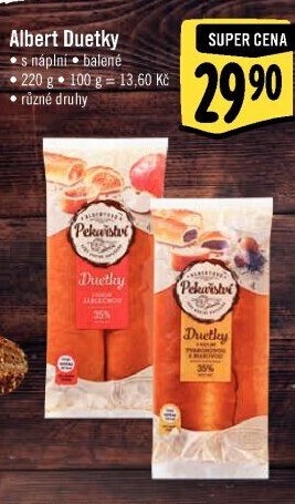 Duetky s náplní Albert